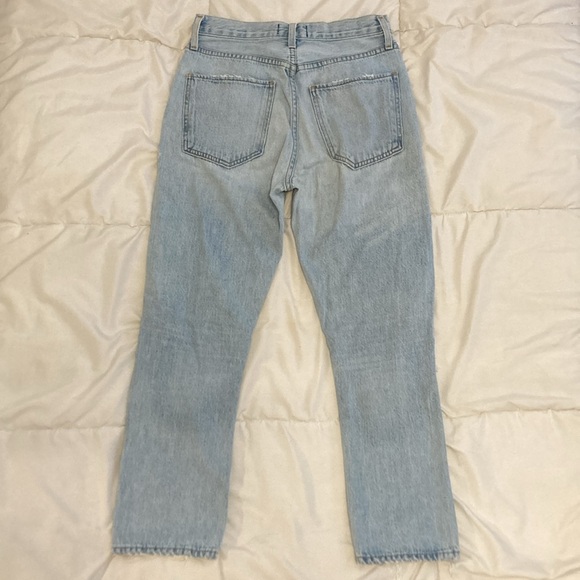 AGOLDE Riley High Rise Straight Crop Shatter Size 25 - Picture 4 of 10